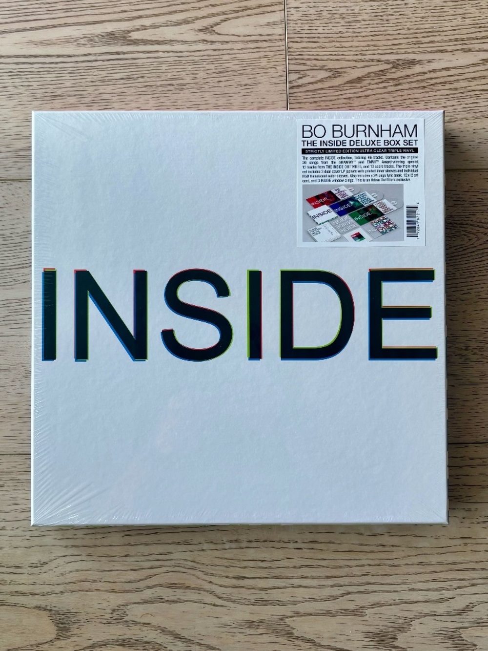 Bo Burnham – INSIDE Deluxe SIGNED RGB 3LP Vinyl Box Set | Limited Edition Sealed
